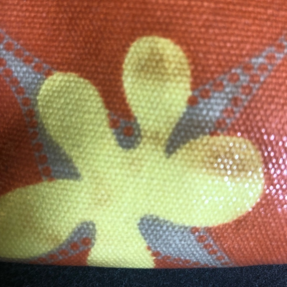 Fossil Coated Canvas Summer Shoulder Bag Wide Adj… - image 4